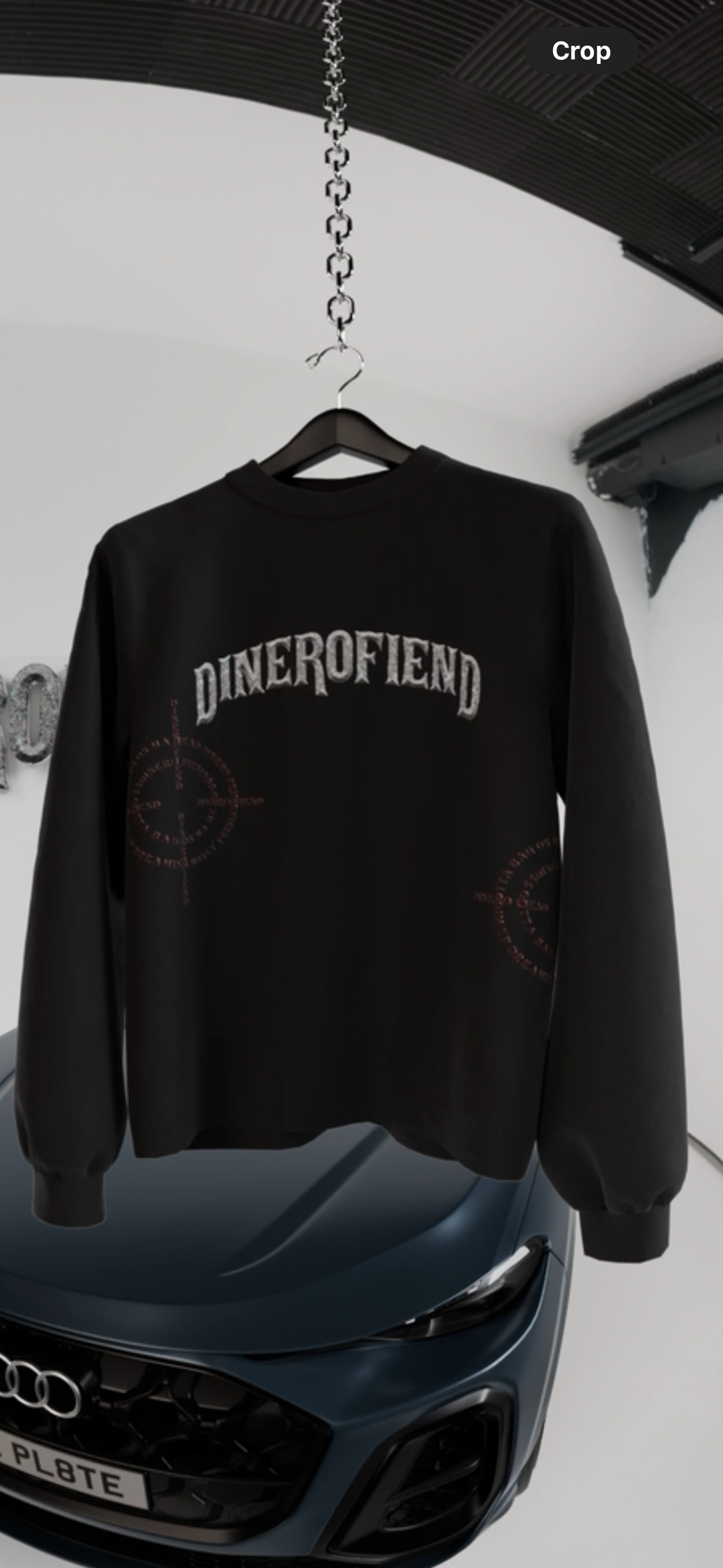 Black VVS Dinerofiend Sweatshirt