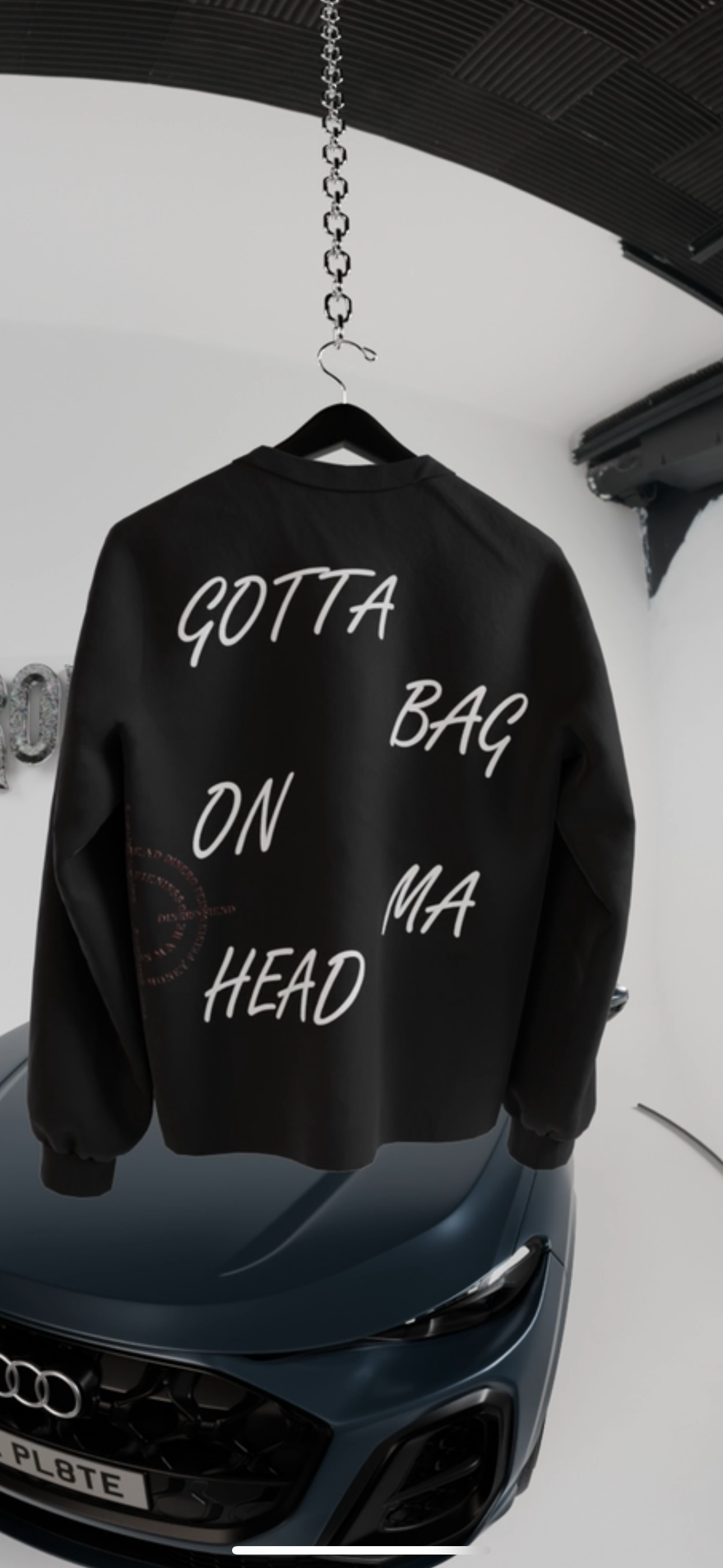 Black VVS Dinerofiend Sweatshirt