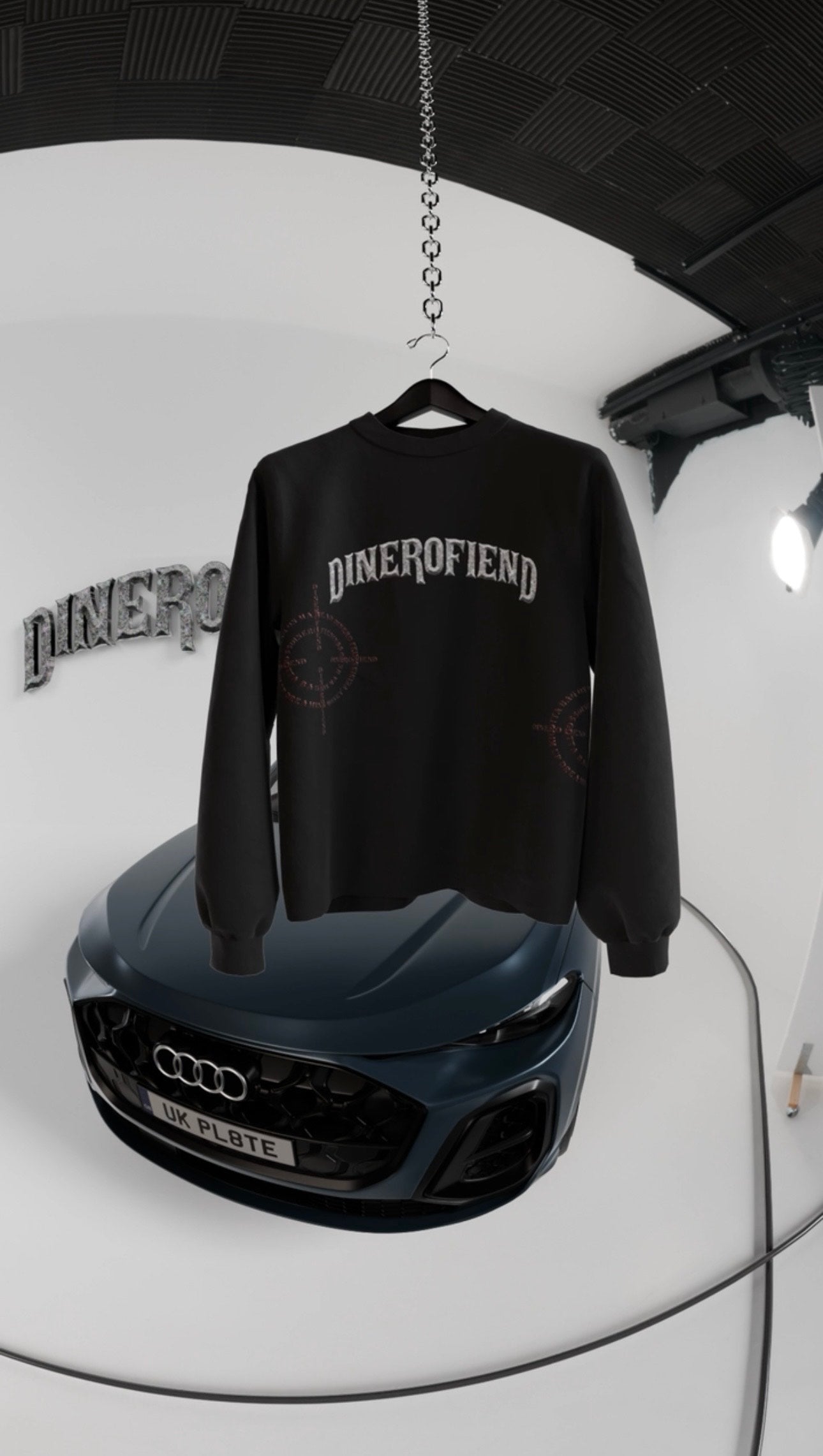 Black VVS Dinerofiend Sweatshirt